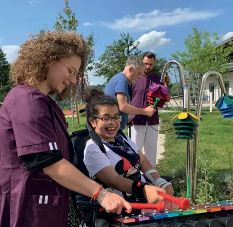 Accompagnement des personnes en situation de handicap : une offre individualisée, souple, adaptée et inclusive dans les établissements AÉSIO Santé