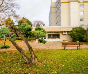 jardins exterieurs ehpad residence