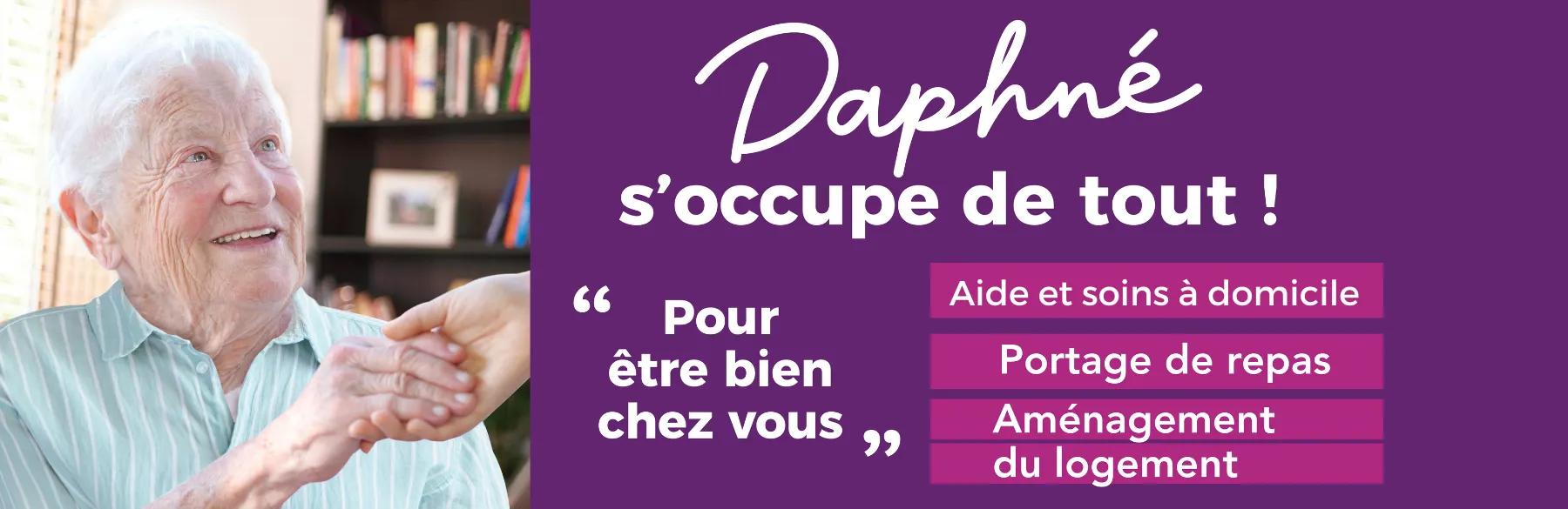 Daphné, une offre complète de solutions pour bien vieillir à domicile en toute sérénité et sécurité