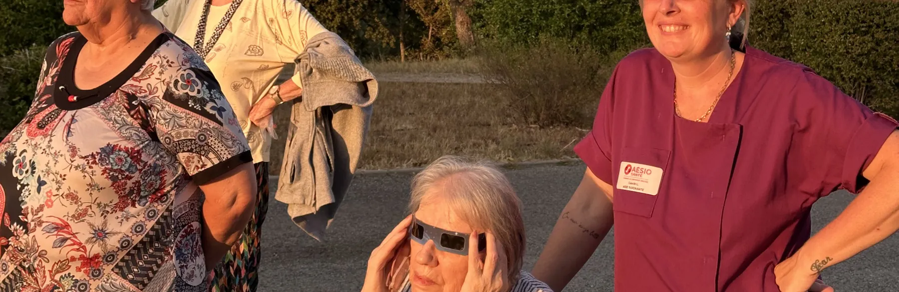 Une parenthèse d’émerveillement sous l’éclipse solaire