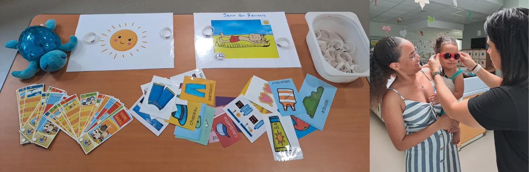 L’opération « Profiter du soleil en toute sécurité » reconduite à la Crèche Les Pillous AÉSIO Santé