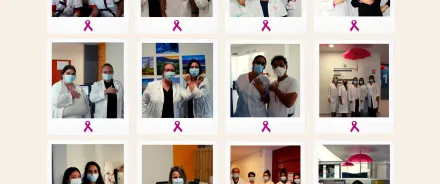 les équipes beau soleil mobilisées pour octobre rose - lutte contre cancer du sein
