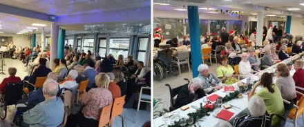 LA FÊTE DE NOËL À LA RÉSIDENCE MUTUALISTE LE VAL DORLAY