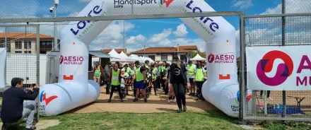 350 PARTICIPANTS À LA 2E ÉDITION DE LA RANDO HANDI NATURE AESIO MUTUELLE