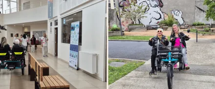 La Cité des Ainés s’équipe d’un vélo adapté