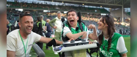 Un moment fort en émotions au stade Geoffroy-Guichard