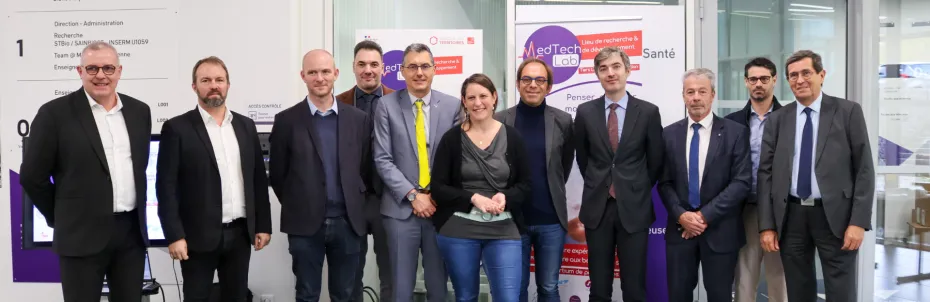 MedTechLab : signature de l’accord de consortium Tiers Lieu d’Expérimentation