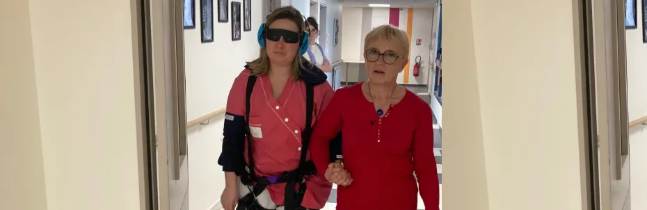 Dans la peau d’une personne âgée - Résidence Mutualiste Les Tilleuls